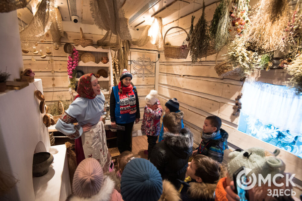 Дед Мороз из Великого Устюга навестил омичей