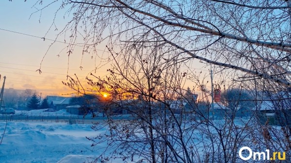 Синоптики назвали дату, когда в Омскую область придут настоящие сибирские морозы