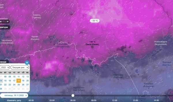 Метель, гололёд и жуткие морозы до -30: в Омской области установится опасная погода
