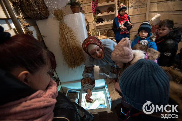 Дед Мороз из Великого Устюга навестил омичей