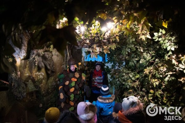 Дед Мороз из Великого Устюга навестил омичей