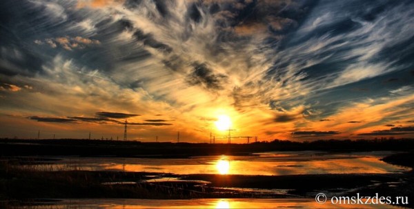 Омичей просят поделиться "небесными" фотографиями