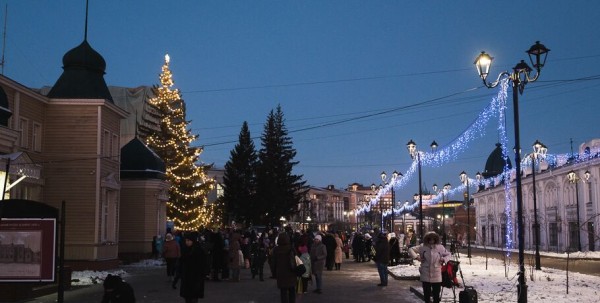Омичам в начале года предлагают прогуляться пешком по Питеру