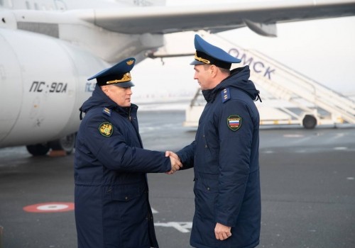 Генпрокурор России Игорь Краснов прибыл в Омск