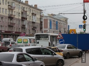 Водителей, проезжающих по Маркса через «Голубой огонек», будут штрафовать на 500 рублей