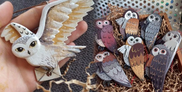 В предвкушении распаковок. Анастасия Бебешева о ёлочных игрушках из дерева