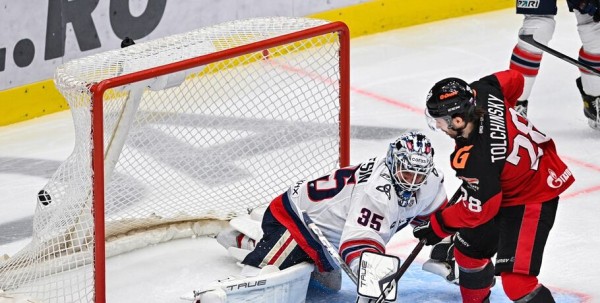 Гол Рида Буше в овертайме принёс "Авангарду" победу над "Нефтехимиком"