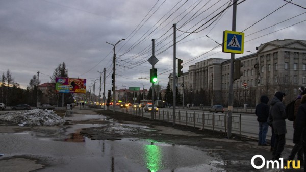 Переобуваться рано: на прощание от зимы в Омске ожидается мощный снегопад