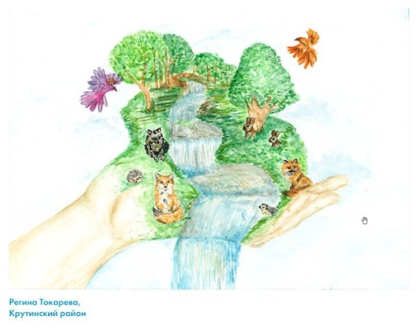 Глазами и словами детей. В омских лесах появятся школьные рисунки в защиту природы