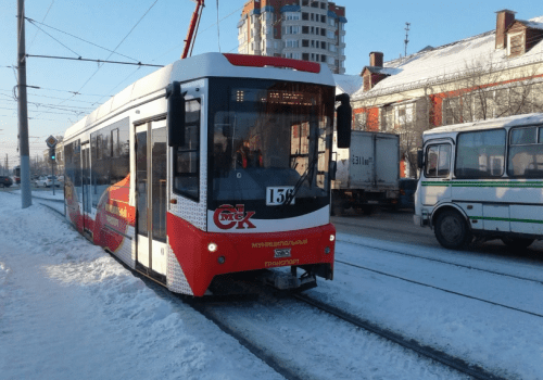 Хорошего понемногу: в Омске с маршрутов пропали новые трамваи