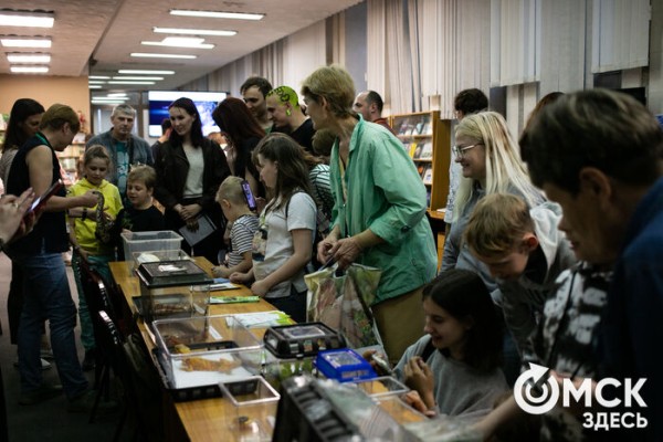 От Луны и Венеры до книг и винила. В Омске прошла "Библионочь"