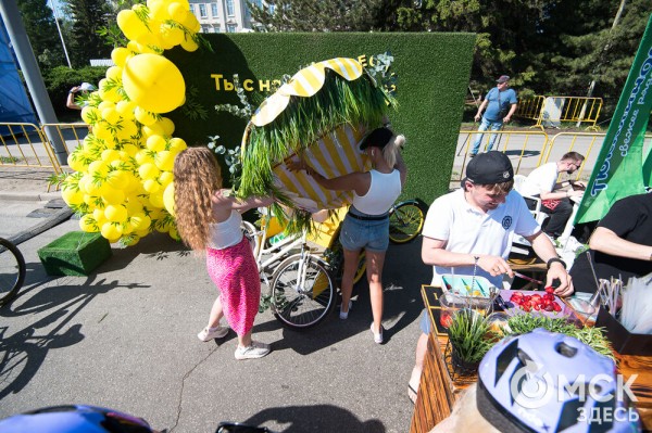 Есть рекорд! 4 тысячи велосипедистов промчались по центру Омска