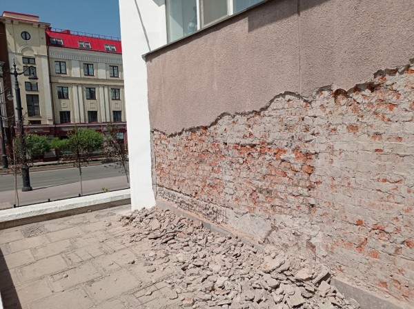 
									В Омске почти секретно ремонтируют краеведческий музей   [ФОТО]  