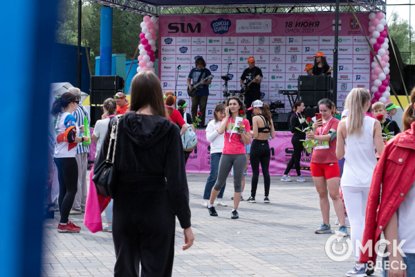 Омички установили "цветочный рекорд"