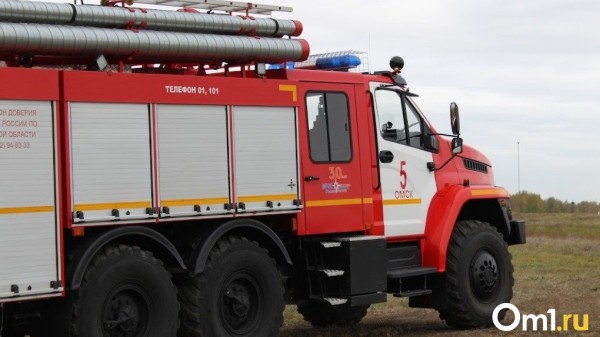 Пламя и взрыв: в Омске у заводской проходной сгорела машина