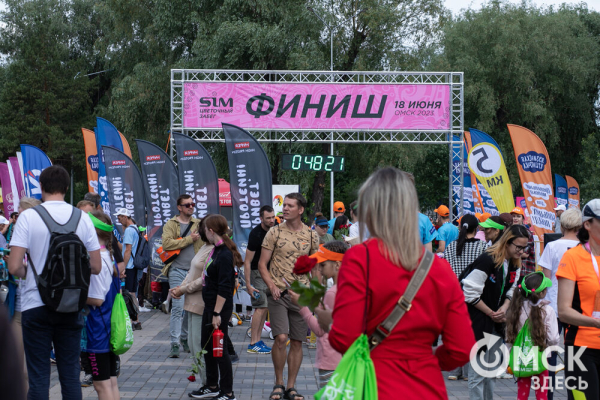 Омички установили "цветочный рекорд"