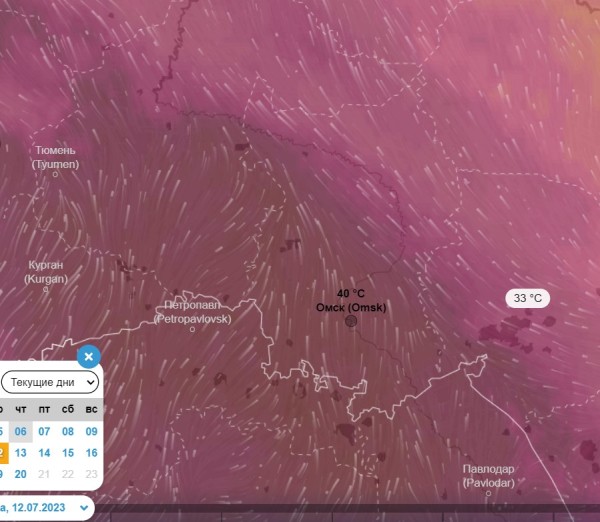 Невыносимая жара до +40 надвигается на Омск