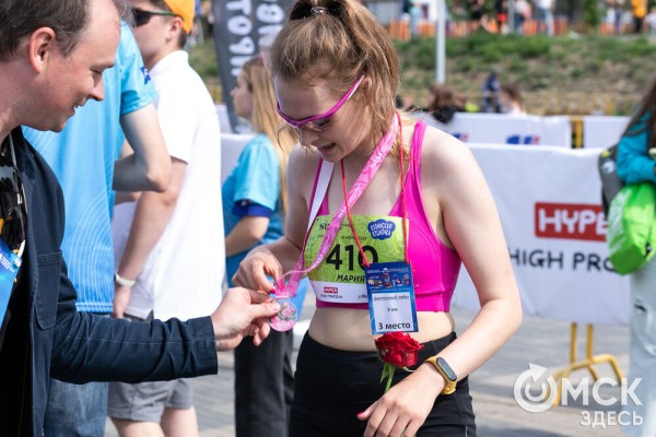 Омички установили "цветочный рекорд"