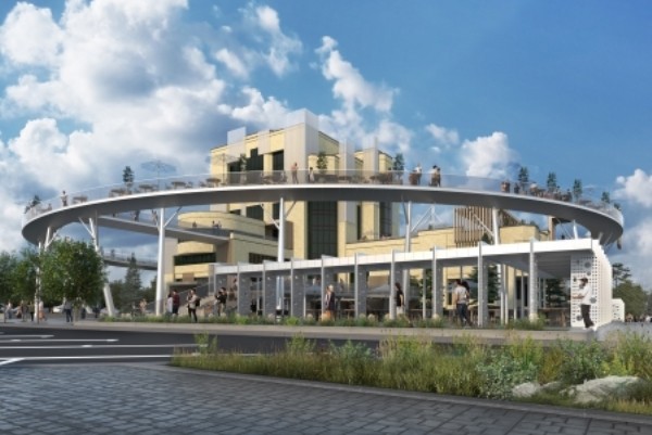 
									Перед входом на «Зеленый остров» хотят посадить «летающую тарелку» 