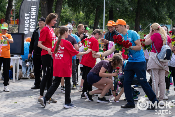 Омички установили "цветочный рекорд"