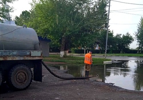 Шелест отчитался о ликвидации последствий ливня в Омске