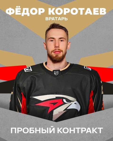 «Авангард» взял вратаря, который целый год нигде не играл
«Авангард» взял вратаря, который целый год нигде не играл