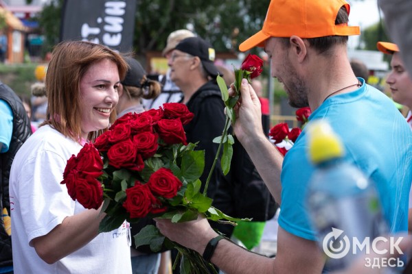 Омички установили "цветочный рекорд"