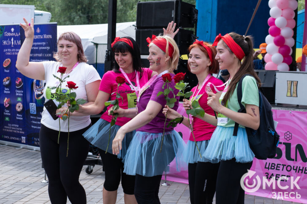 Омички установили "цветочный рекорд"