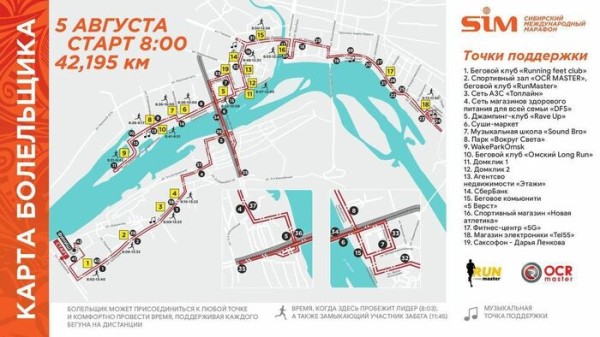 Барабаны, саксофон, прыжки и улыбки. Как поддержат бегунов на SIM-2023