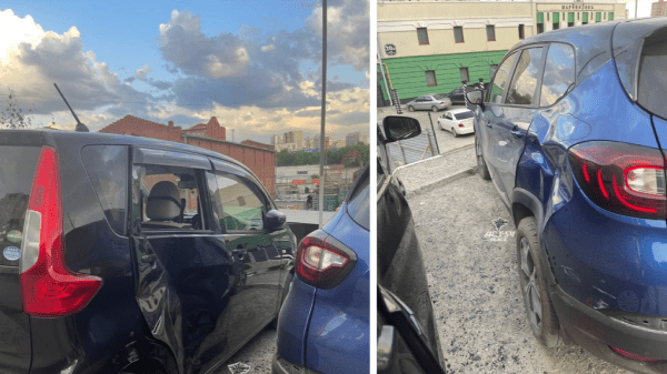 Новосибирца придавило между припаркованных автомобилей