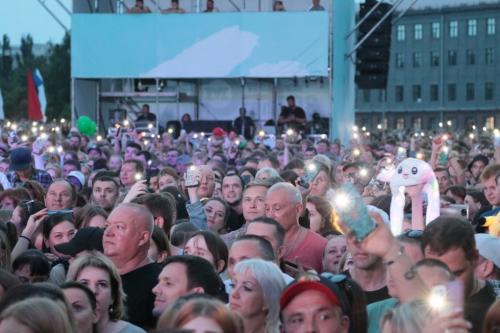 «Грандиозно»: на финальный концерт ко Дню Омска пришли 39 тысяч омичей