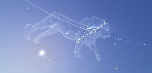 Омичи смогут невооружённым взглядом рассмотреть комету