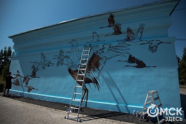 Краснокнижные птицы, как утерянные чувства. Обсуждаем пернатый стрит-арт