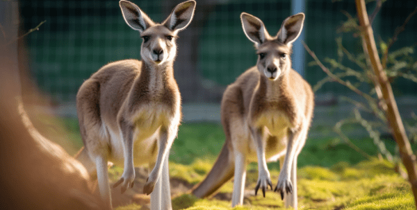 Кенгуру в Большереченском зоопарке назвали именами кораблей Кенгуру в Большереченском зоопарке назвали именами кораблей