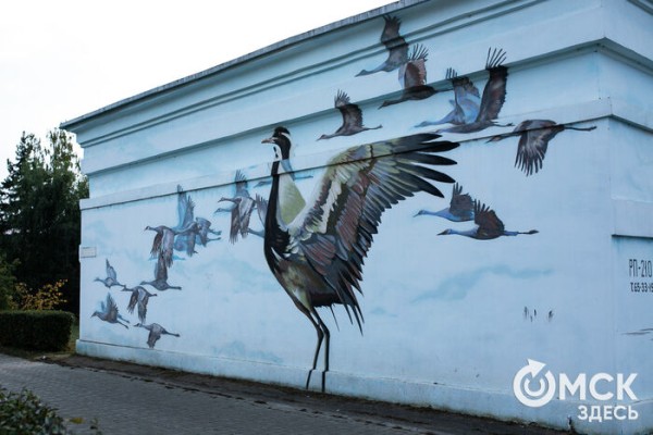 Краснокнижные птицы, как утерянные чувства. Обсуждаем пернатый стрит-арт