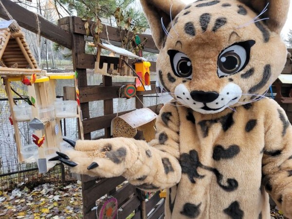 Омскому зоопарку подарили почти 100 мини-домиков Омскому зоопарку подарили почти 100 мини-домиков