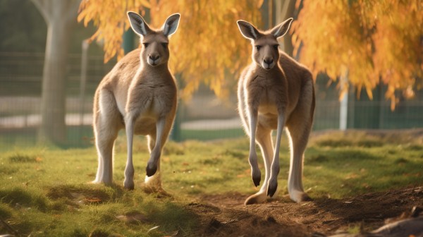 Кенгуру в Большереченском зоопарке назвали именами кораблей Кенгуру в Большереченском зоопарке назвали именами кораблей