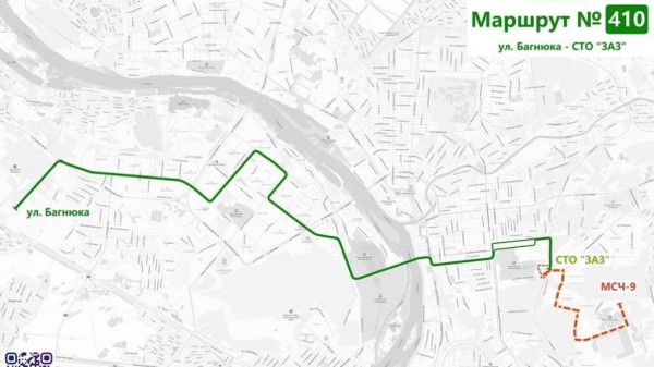 С нового года омский маршрут № 410 изменит схему движения