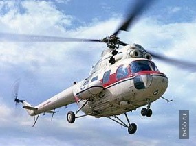 В Омской области упал вертолет МИ-2, зацепившись за здание