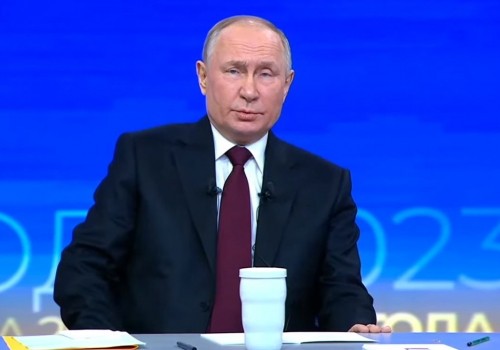 Путин на «Итогах года»: в мобилизации нет необходимости