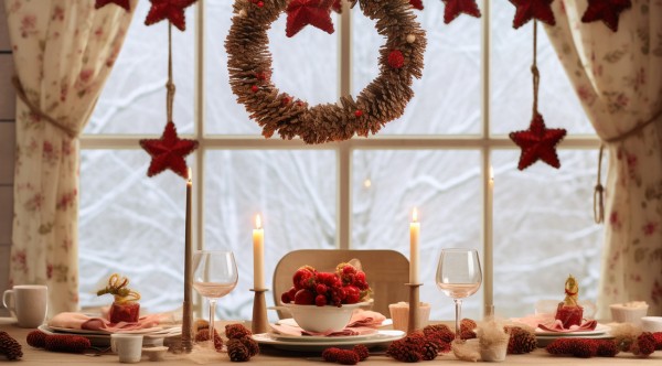 Горка мандаринов и тропическая "сосна". Чем заменить ёлку