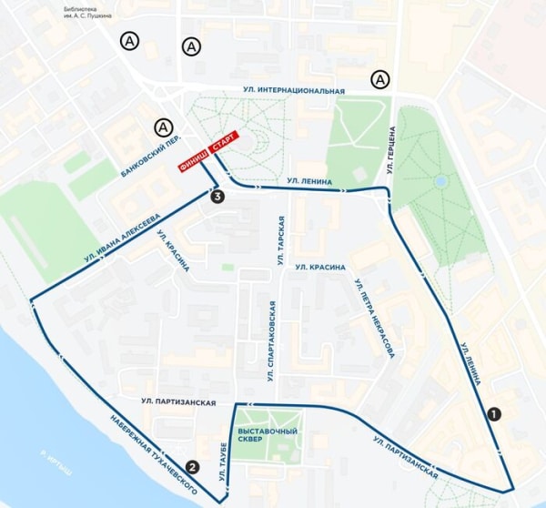 Как бежать будем. Знакомимся с трассой Рождественского полумарафона