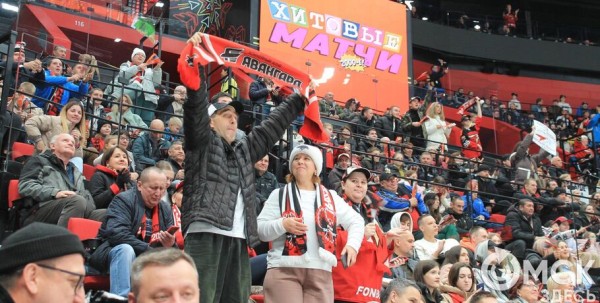 Омский "Авангард" выиграл двадцатый матч в сезоне