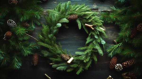 Горка мандаринов и тропическая "сосна". Чем заменить ёлку