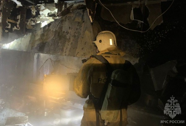 
									В омской многоэтажке произошел серьезный пожар 