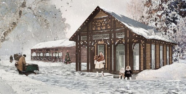 Пешеходная улица, территория для шахмат и свадебная беседка: как в Таре благоустроят парк