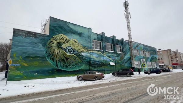 Граффити с краснодарским характером. Обсуждаем крупнейший мурал в Омске Граффити с краснодарским характером. Обсуждаем крупнейший мурал в Омске