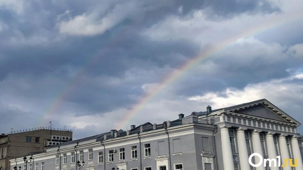 В Омске заметили необычное для зимы природное явление