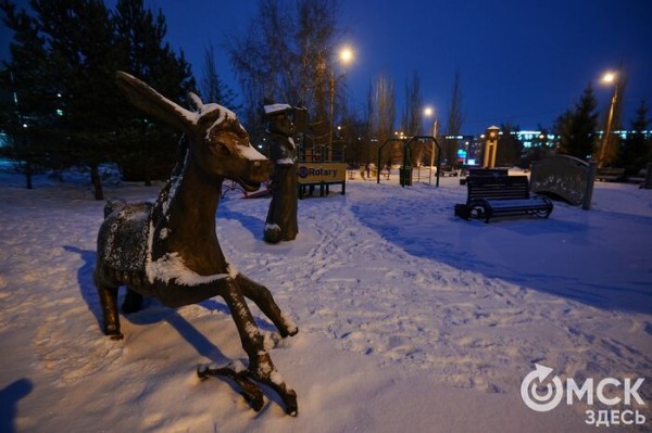 Сквер напротив ОмГУПСа обновят в стиле советского ретро Сквер напротив ОмГУПСа обновят в стиле советского ретро