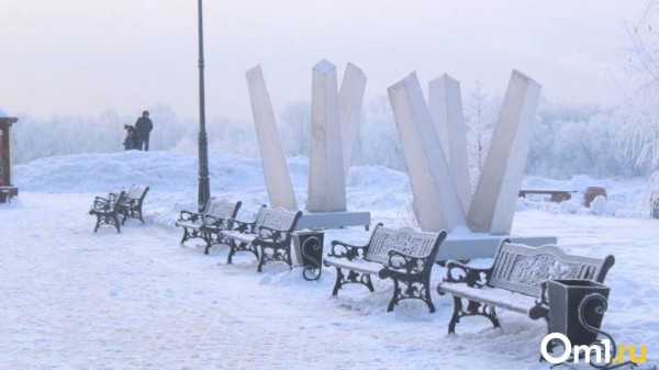 На Омск надвигается очередной мощный снегопад